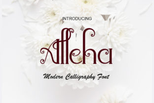Alleha Font: A Beautiful Script for Crafters and Makers