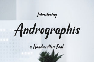 Andrographis Font: A Script That Elevates Brand Identity
