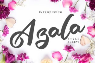 Azala Font: A Playful Script for Creative Branding Projects