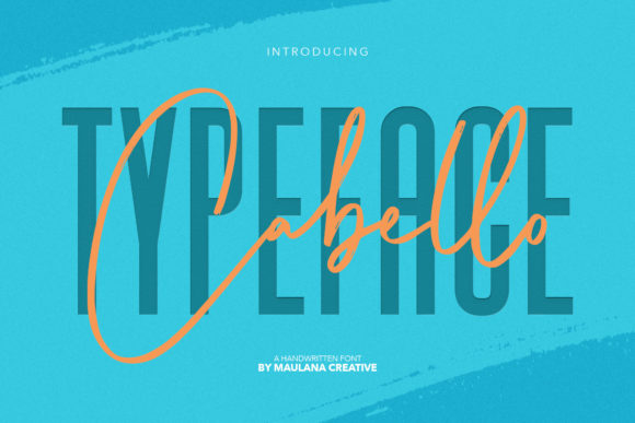 Cabello Font: A Charming Script for Authentic Branding