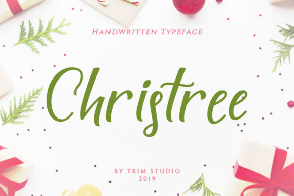 Christree Font: A Festive Typeface for Holiday Campaigns