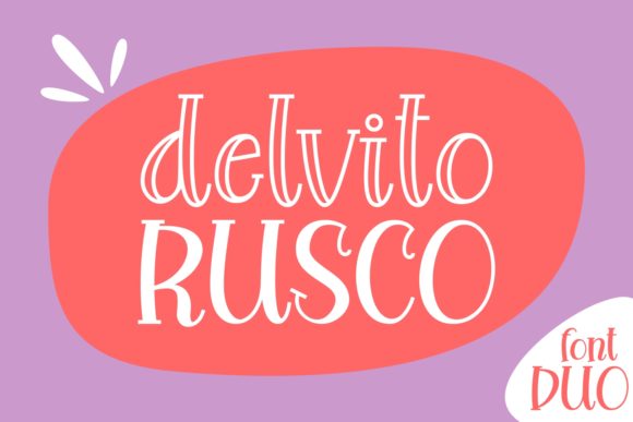 Delvito Rusco: A Script Font for Small Business Branding