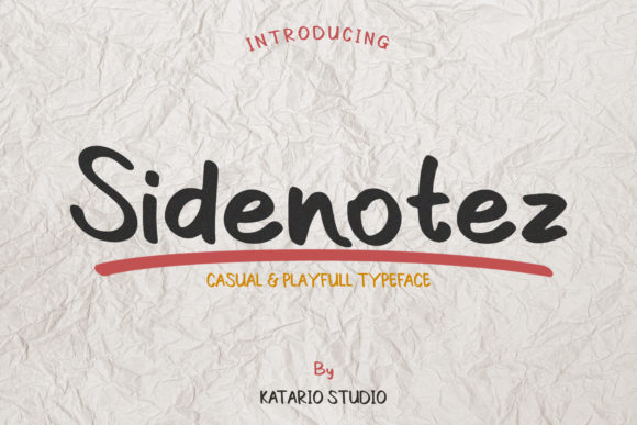 Elevate Your Brand with the Sidenotez Script Font