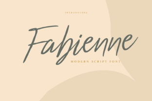 Fabienne Typeface: A Bold Script for Authentic Branding