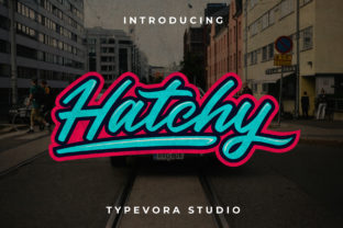 Hatchy: A Vibrant Font for Your Brand