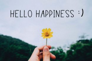 Hello Happiness: A Handwritten Typeface for Digital Sophistication