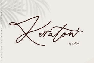 Keraton Typeface: A Signature Script for Branding Projects