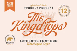 Kingdrops Duo: A Font That Elevates Your Brand