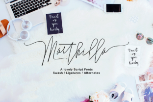 Marthilla: A Handwritten Font That Elevates Digital Branding