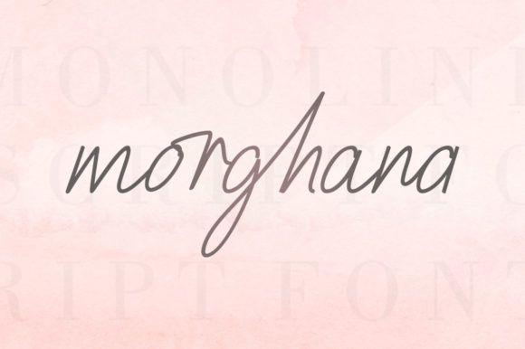 Morghana: A Script Font That Elevates Your Brand’s Visual Story