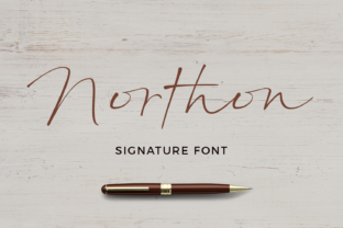 Northon Font: A Modern Handwritten Typeface for Web Design