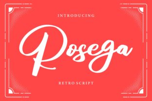 Rosega: A Script Font That Elevates Editorial Design