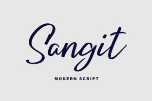 Sangit: A Modern Typeface for Editorial Design