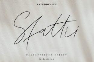 Sfattii Font: A Polished Script for Real Business Branding
