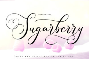 Sugarberry Font: A Handwritten Typeface That Elevates Web Design