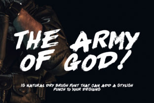 The Army of God Font: A Stylish Typeface for Digital Design