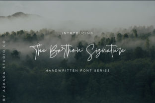 The Barthon: A Handwritten Font for a Polished Brand
