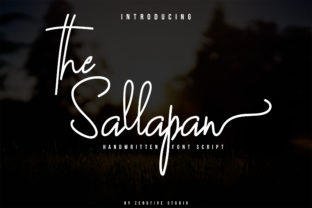 The Sallapan Font: A Classy Script for Your Brand